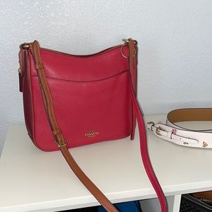 Coach Chaise hobo bag,novelty strap, and 1941 hangtag.
